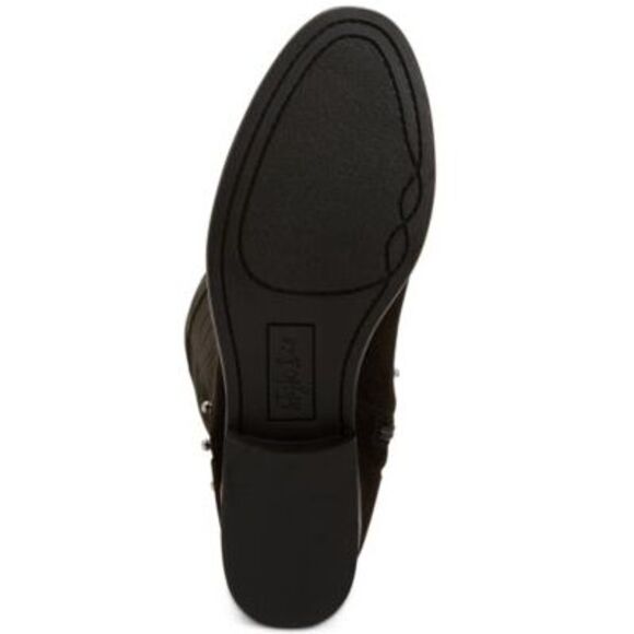 STYLE & COMPANY Womens Black Overthe Knee Boots Memory Foam Block Heel Boots 6 M - Picture 4 of 4